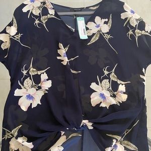 Bottom knot top from stitch fix